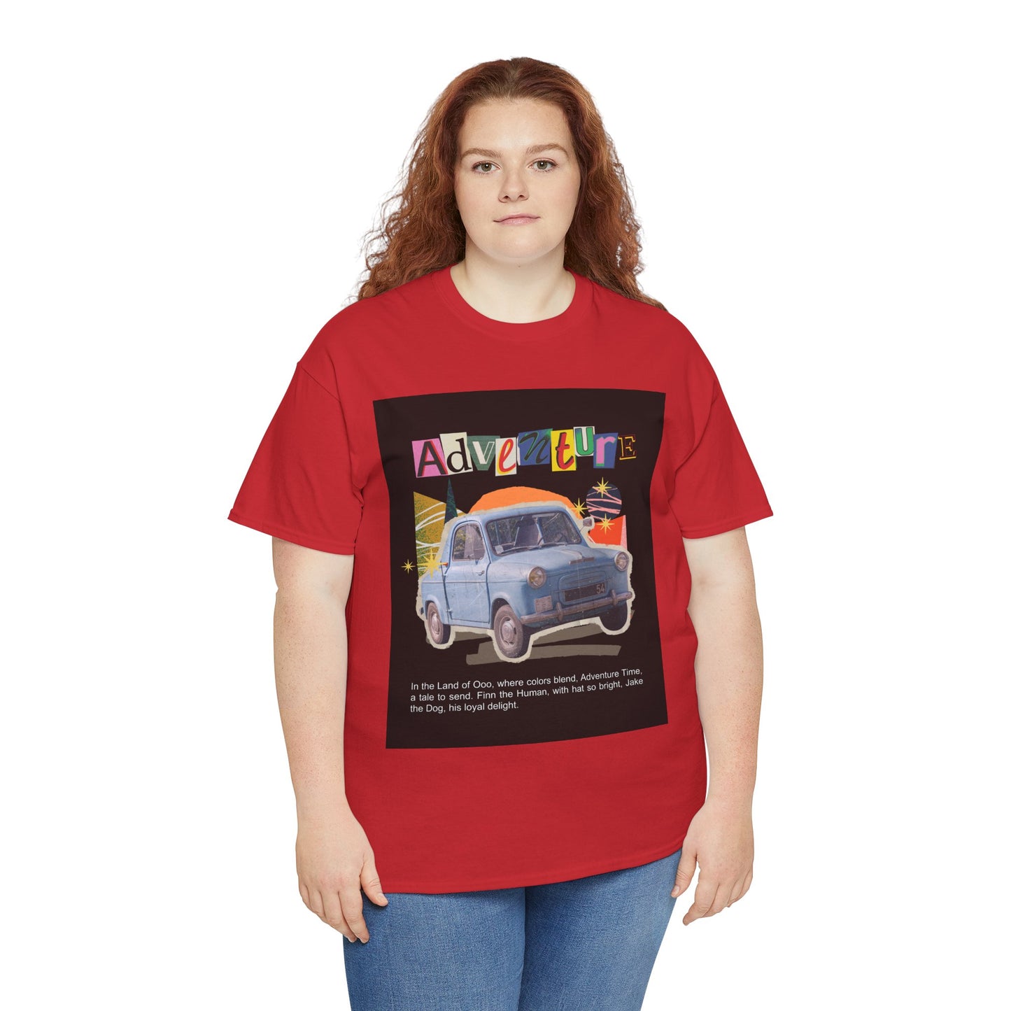 Adventure-Themed Unisex Cotton Tee, Retro Car Graphic Tee, Travel T-Shirt, Gift for Adventurers, Vintage Exploration Top