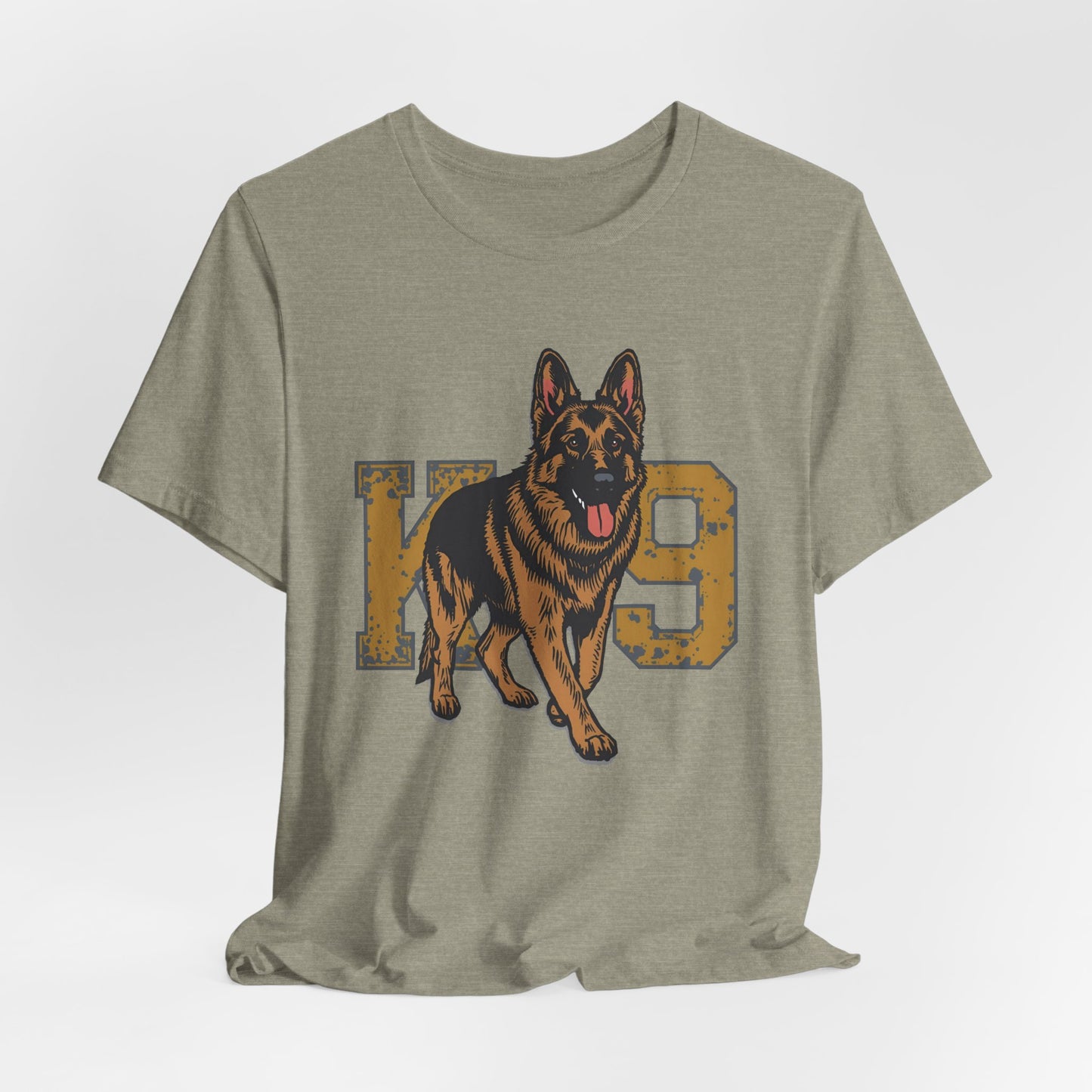 K9 Dog Lover German Shepherd Tee, Pet Owner Gift, Unisex Jersey Shirt