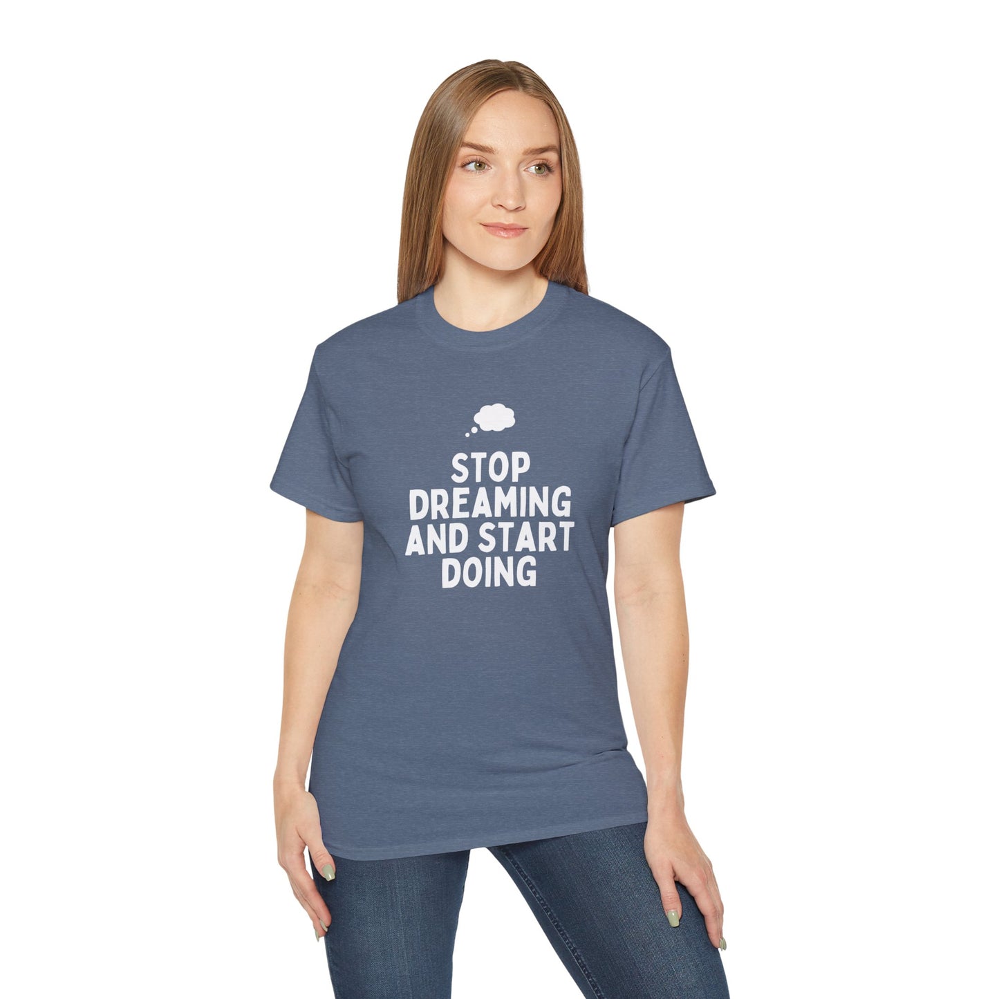 Motivational Quote T-Shirt - Unisex Ultra Cotton Tee, Dreamers, Doers, Positive Vibes, Inspirational Gift, Everyday Wear, Casual Style