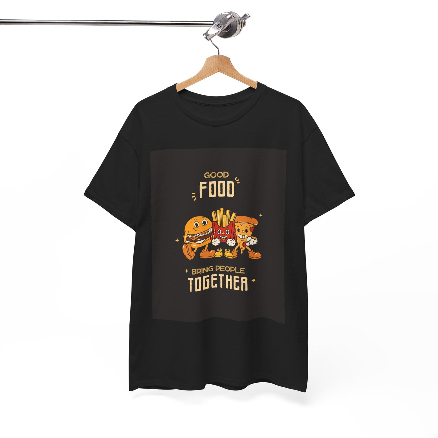 Good Food Unisex Tee | Fun Foodie Shirt, Gift for Food Lovers, Casual Wear, Kitchen Humor, BBQ Party