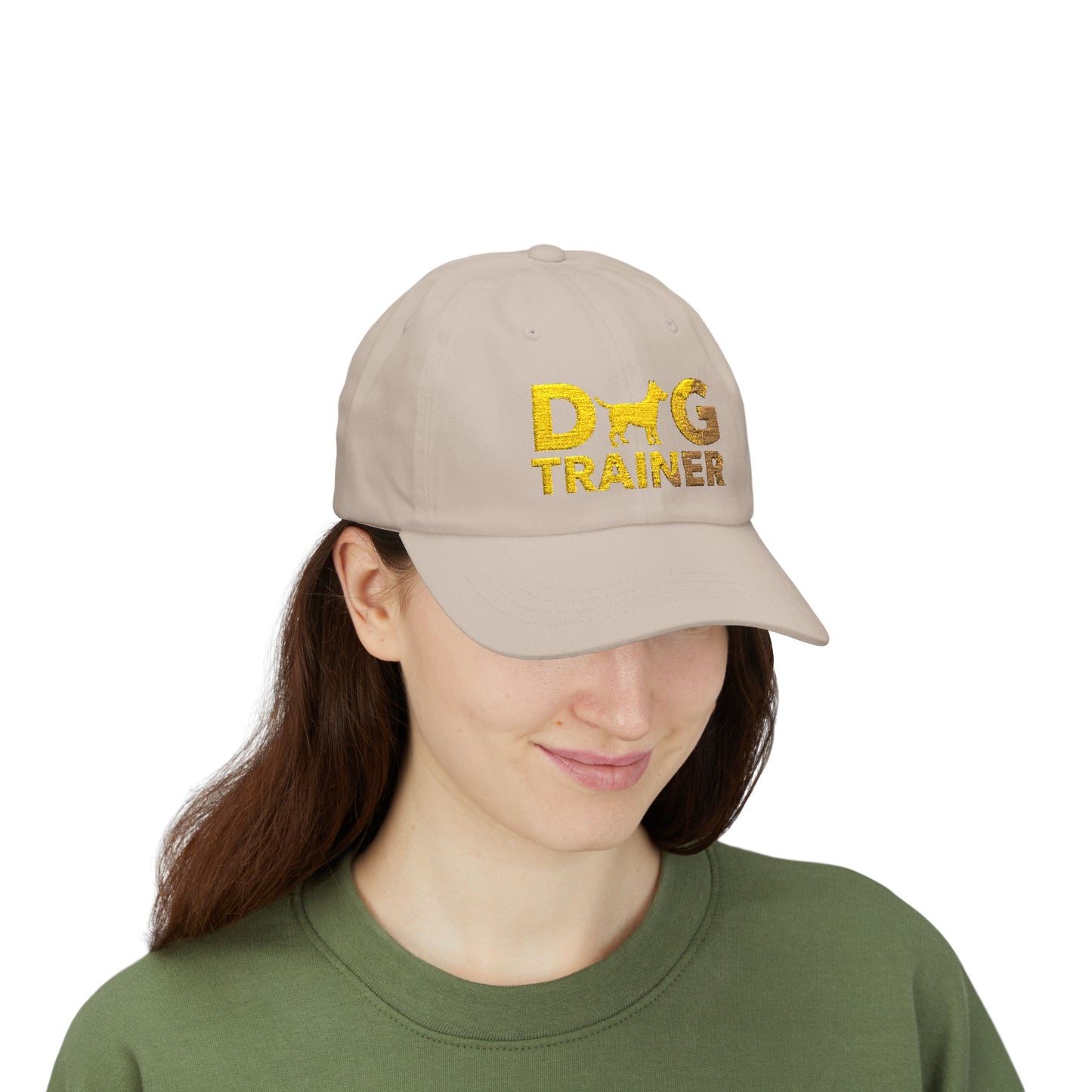 Dog Trainer Classic Dad Cap, Golden Embroidery Design, Pet Trainer Gift, Casual Wear