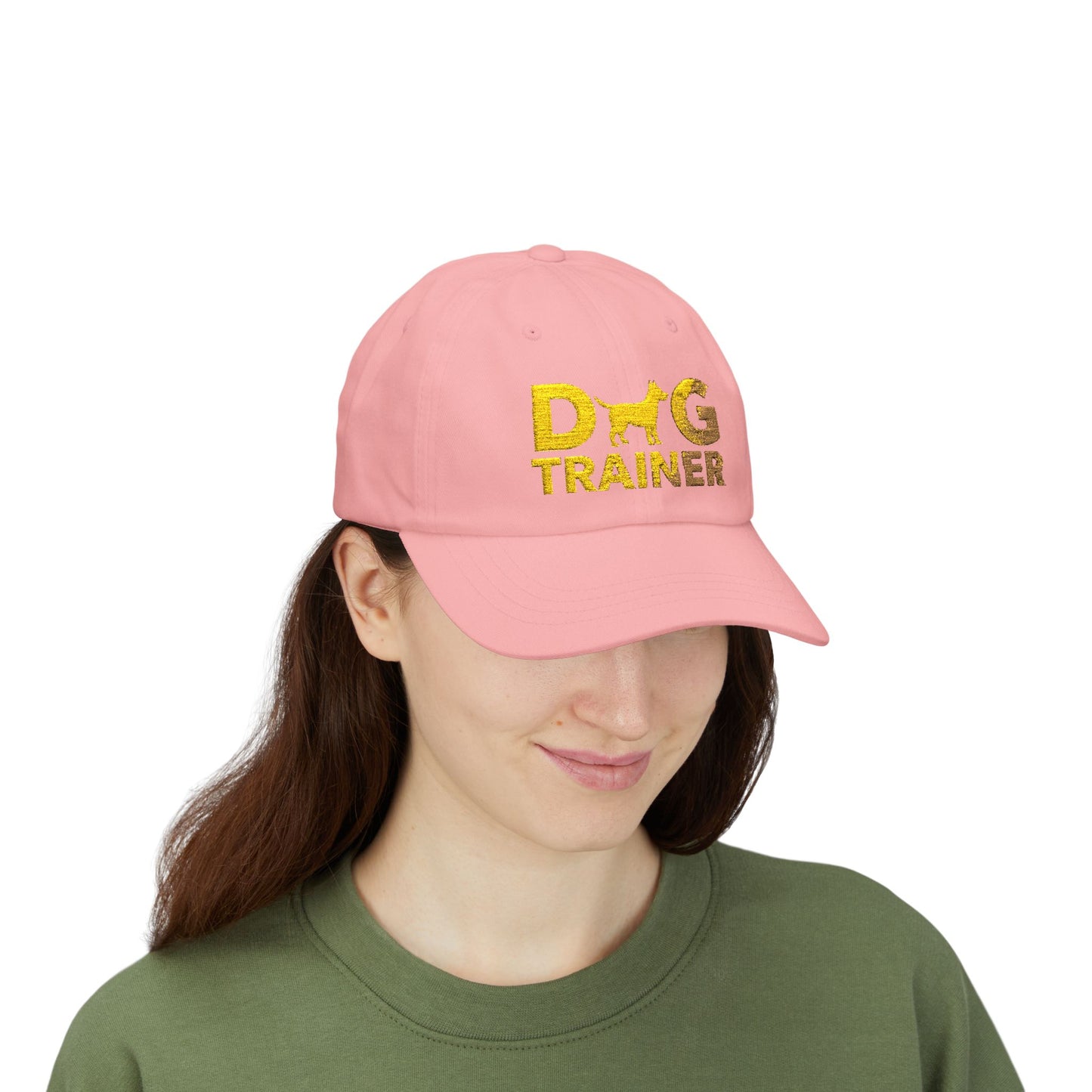 Dog Trainer Classic Dad Cap, Golden Embroidery Design, Pet Trainer Gift, Casual Wear