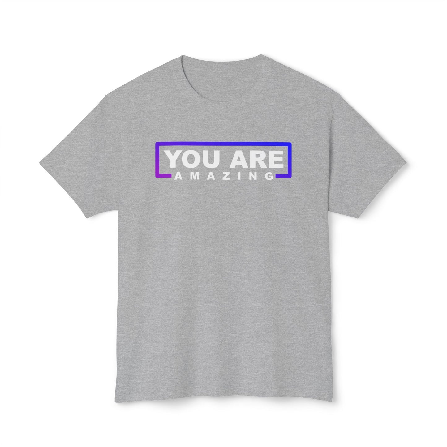 You Are Amazing Inspirational Quote T-Shirt, Motivational Gift, Casual Wear, Affirmation Apparel, Birthday Gift, Positive Vibes Clothing