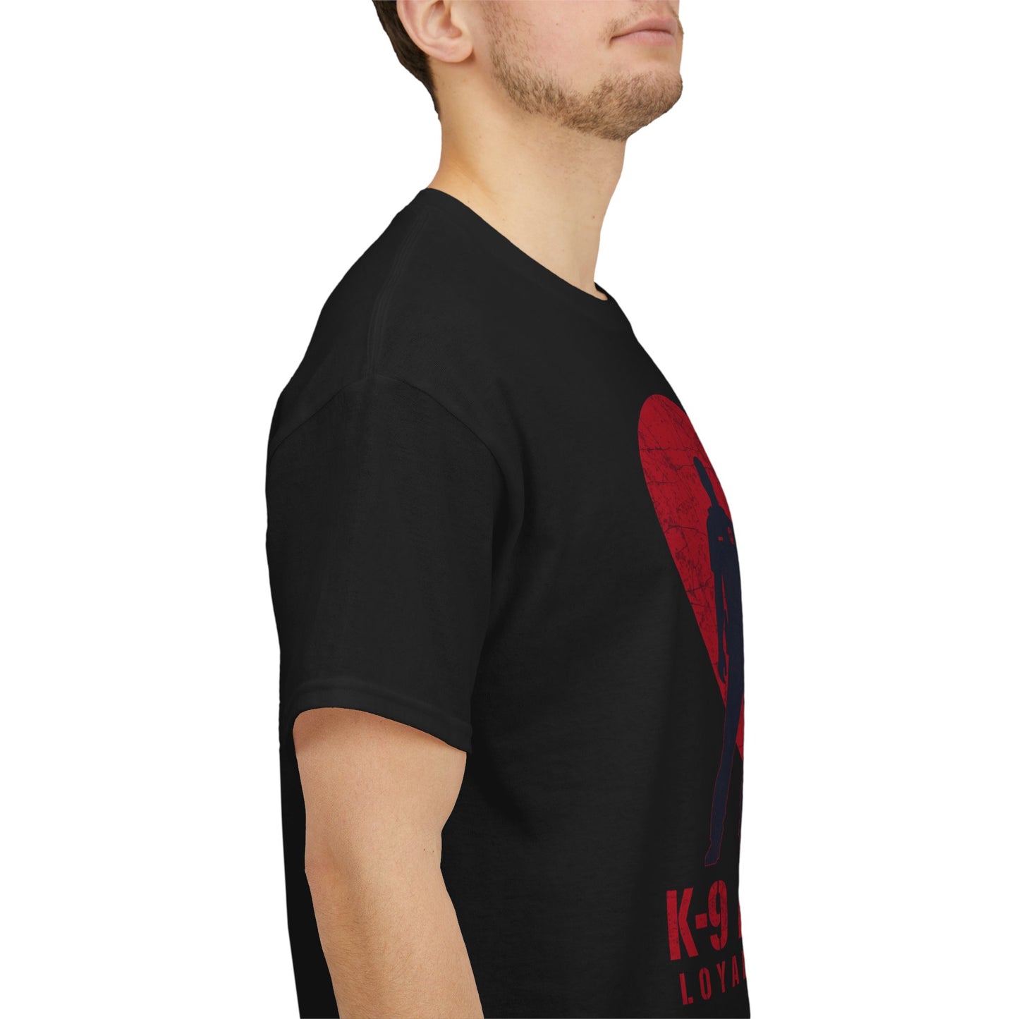 K-9 Handler Heavy Cotton Tee - Loyalty & Duty Shirt, Dog Lover Gift