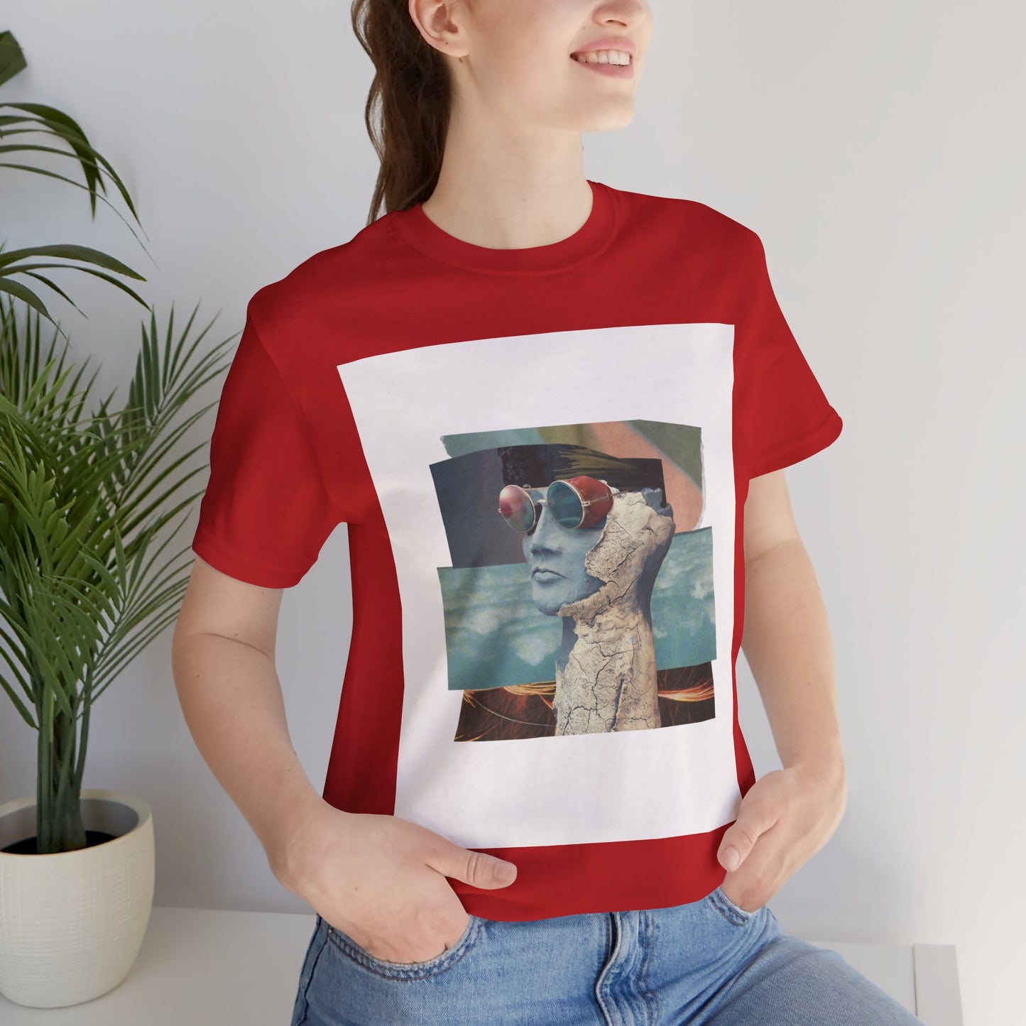 Retro Vibes Unisex Jersey Tee - Cool Graphic Shirt for Everyday Wear, Gift for Friends, Summer Style, Casual Hanging Out