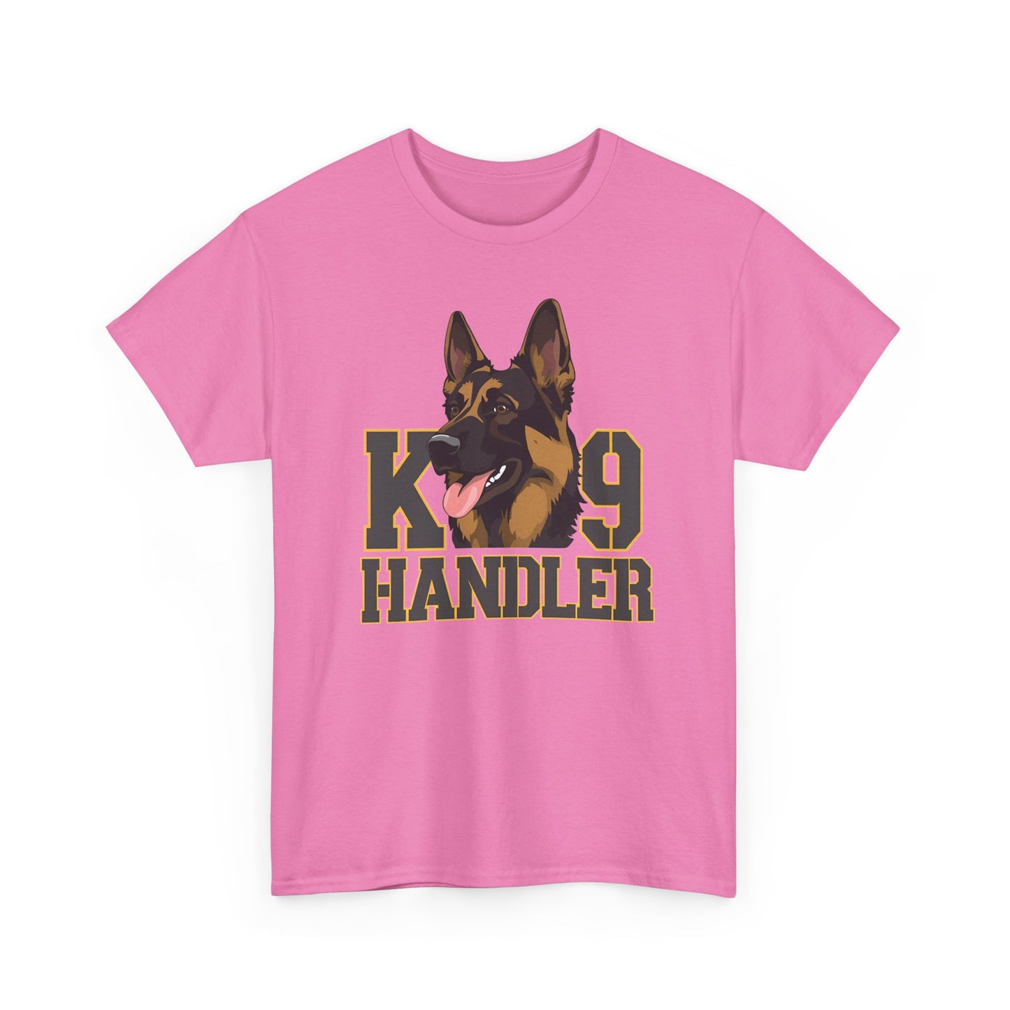 German Shepherd K9 Handler Tee, Perfect for Dog Lovers, Gift for Pet Owners, Unisex Cotton T-Shirt
