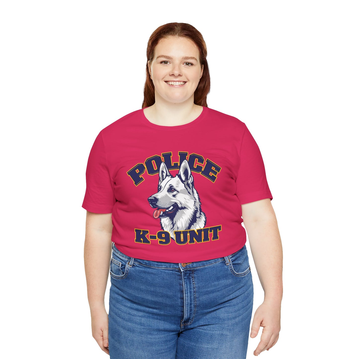 German Shepherd K-9 Unit Police Tee - Perfect for Dog Lovers, Police Fans