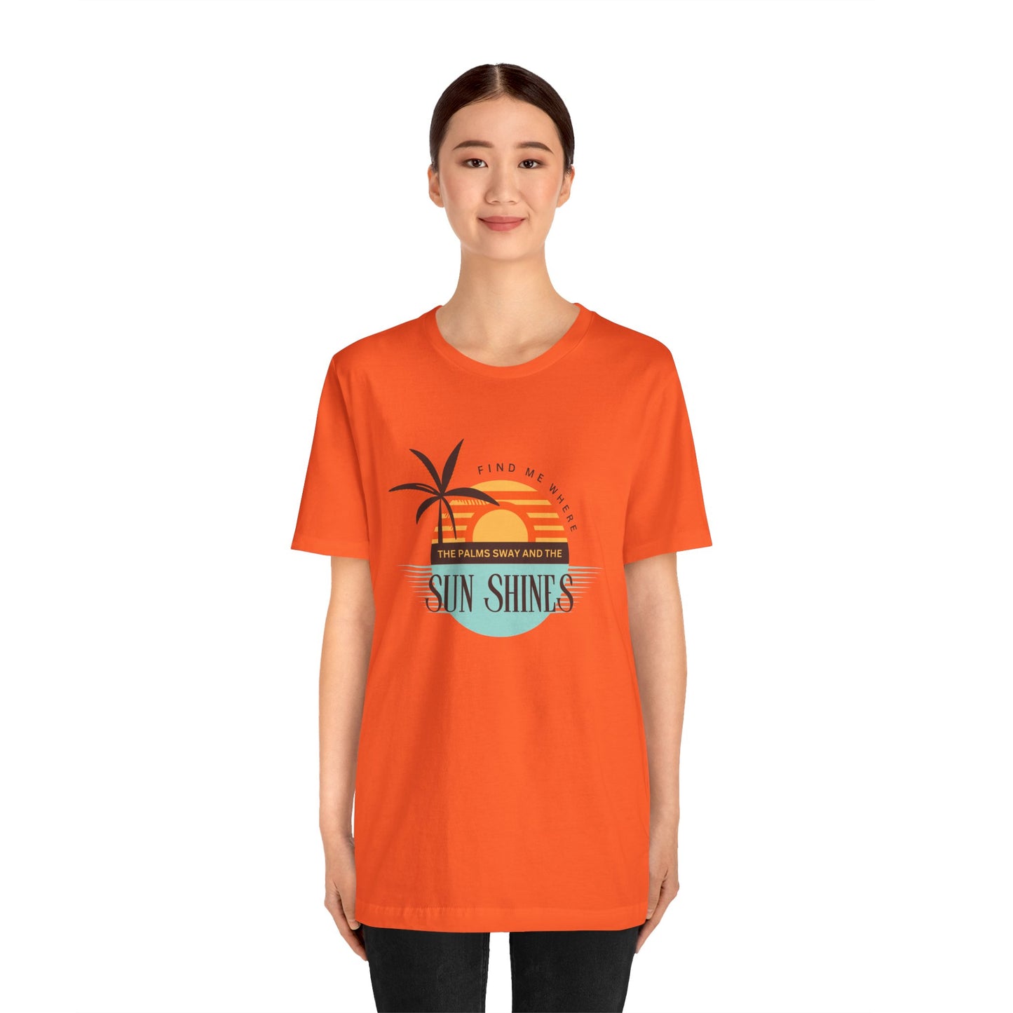 Tropical Vibes Tee - Relaxing Beach Sunset Design for Travelers and Summer Lovers, Perfect Gift for Vacations, Beach Days, and Casual Style