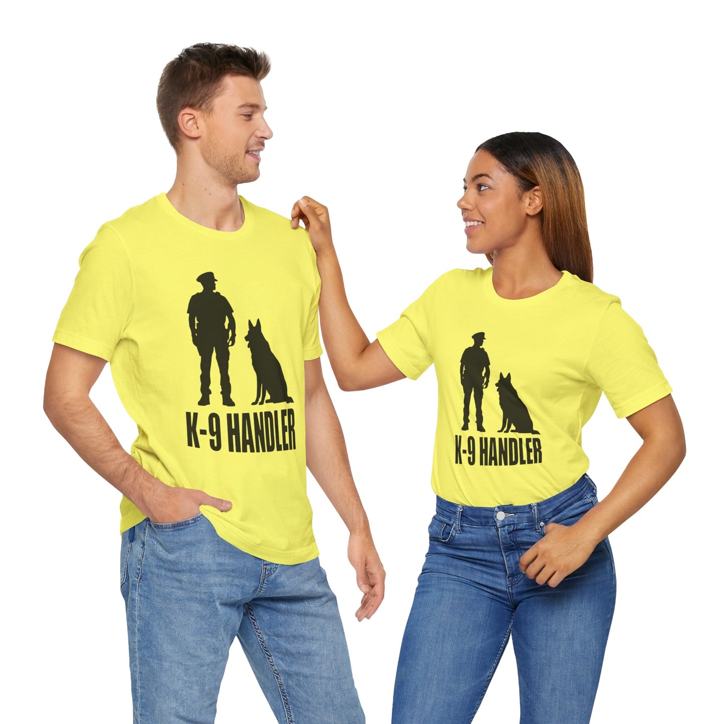 K9 Handler Unisex Tee, Dog Lover Gift, Pet Handler Shirt, Animal Advocate Apparel, Canine Enthusiast Top, Training Gear