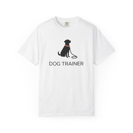 Dog Trainer T-Shirt, Black Dog, Pet Lover Gift, Animal Care Apparel, Gift for Dog Trainers