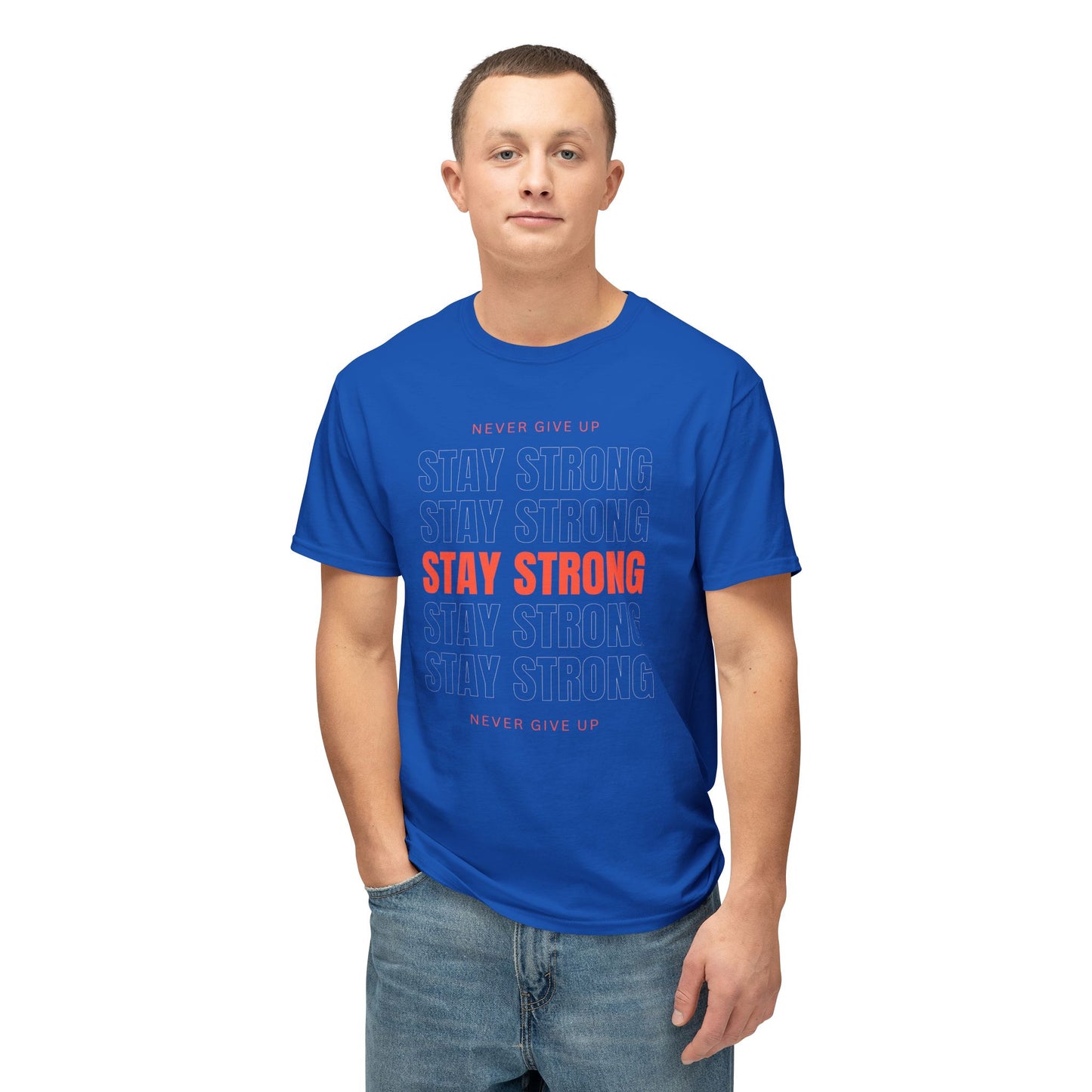Stay Strong Motivational Unisex T-Shirt, Inspirational Tee, Gift for Fitness Lovers, Positive Affirmation Shirt, Self-Care Apparel