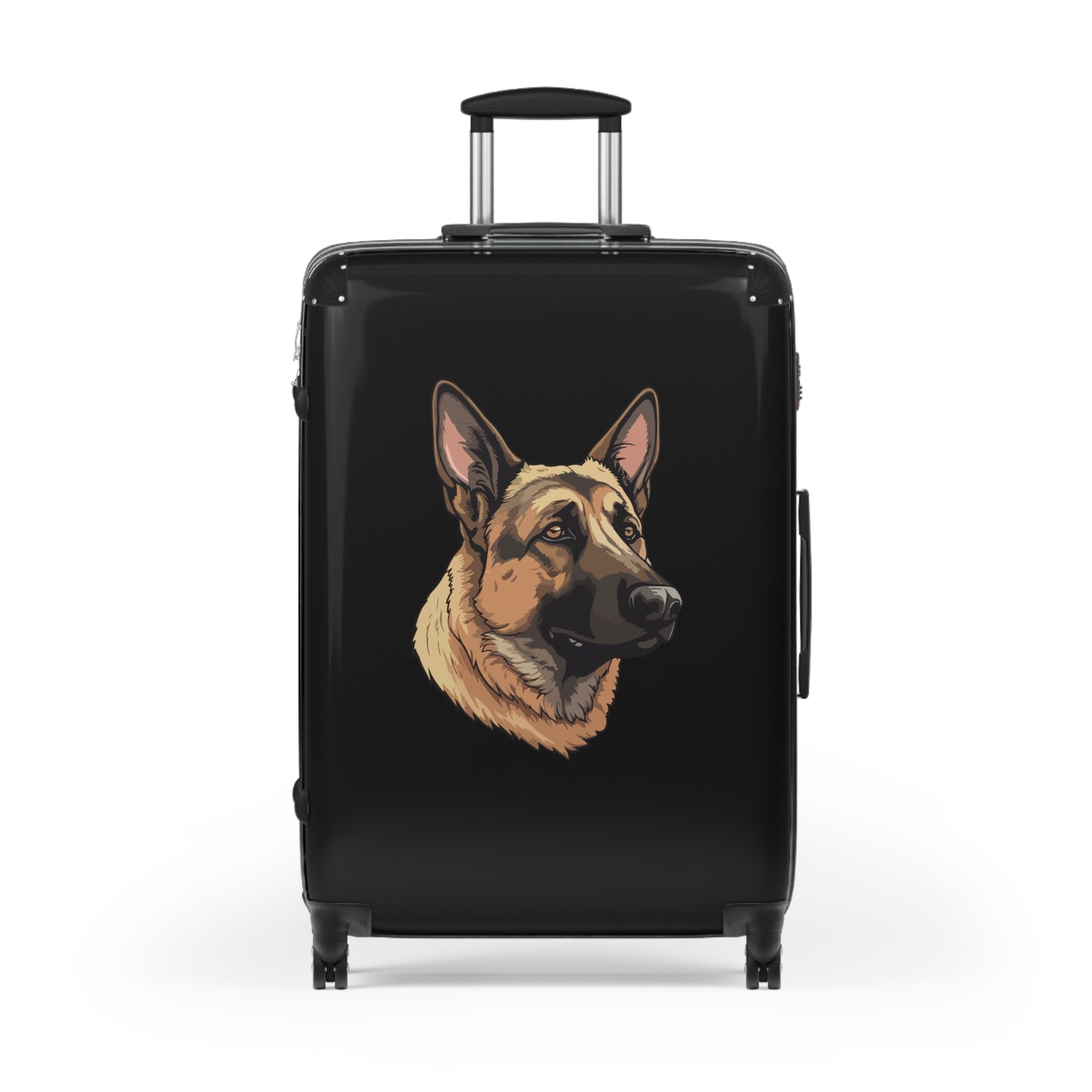 German Shepherd Art Carry-On Suitcase - Stylish Pet Lover Travel Luggage