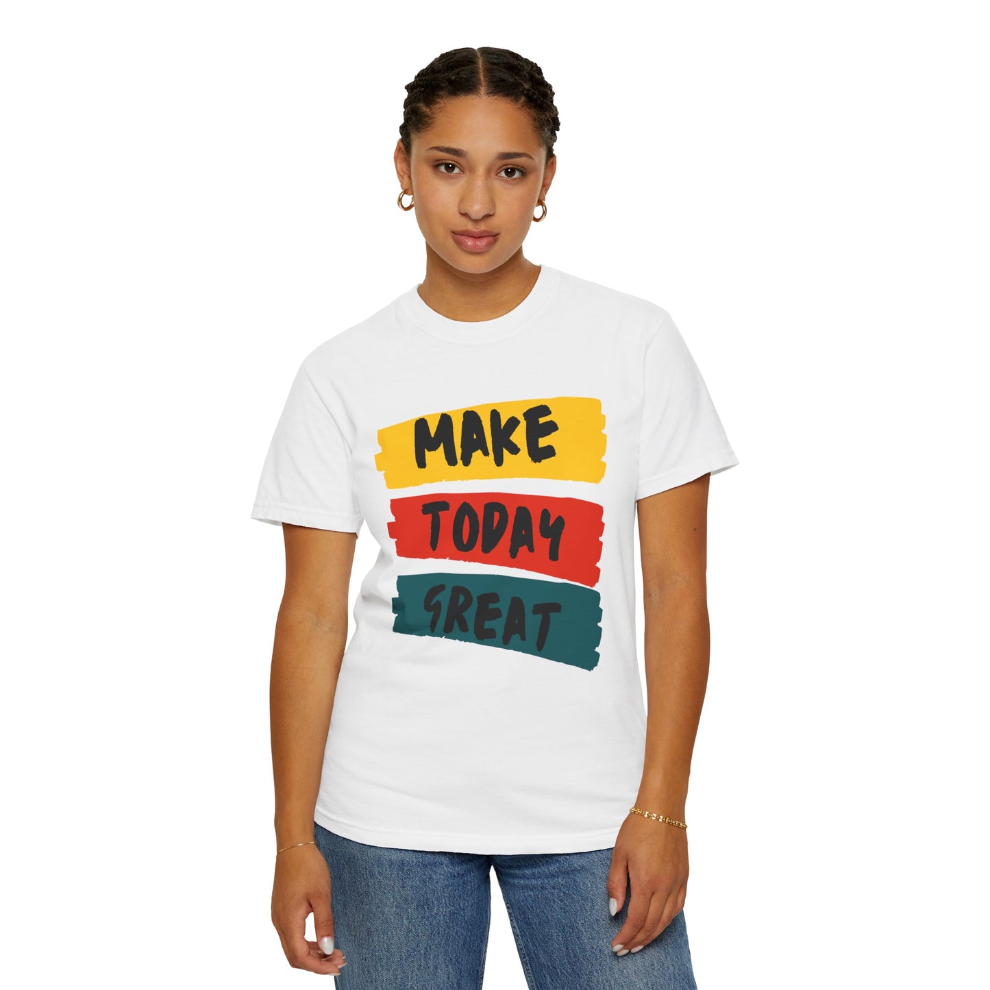 Motivational Unisex T-Shirt - Make Today Great, Casual Wear, Gifts for Her, Gifts for Him, Inspirational Tee, Everyday Comfort