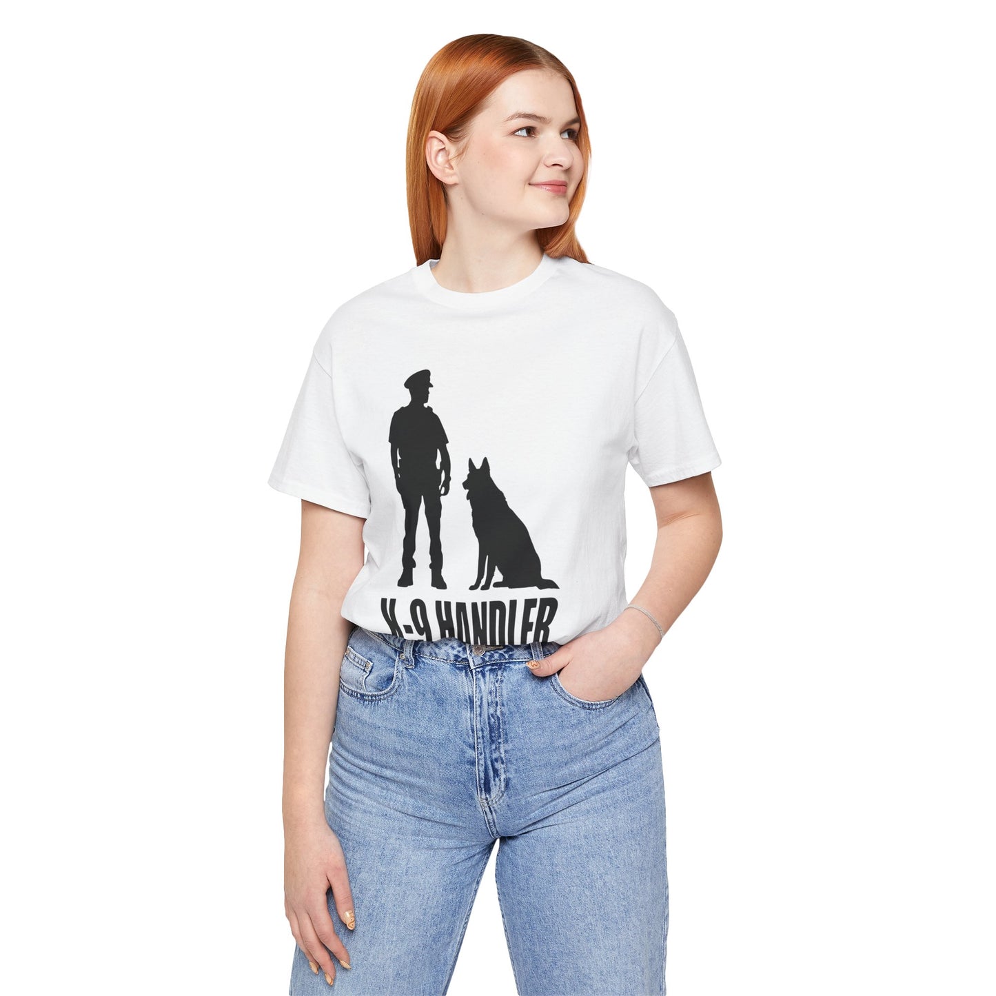 K9 Handler Unisex Tee, Dog Lover Gift, Pet Handler Shirt, Animal Advocate Apparel, Canine Enthusiast Top, Training Gear