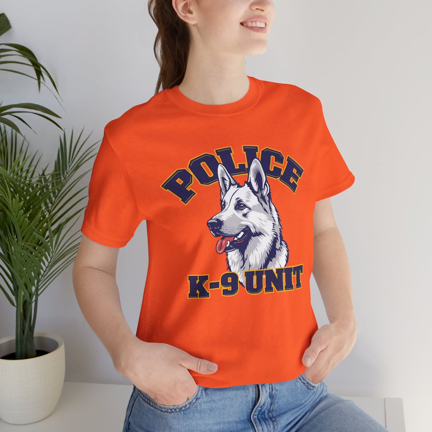 German Shepherd K-9 Unit Police Tee - Perfect for Dog Lovers, Police Fans