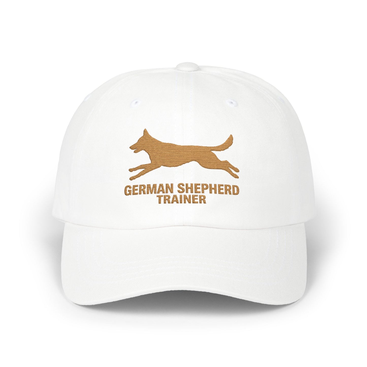 Embroidered German Shepherd Trainer Classic Dad Cap | Pet Lover Gift | Dog Trainer Merchandise