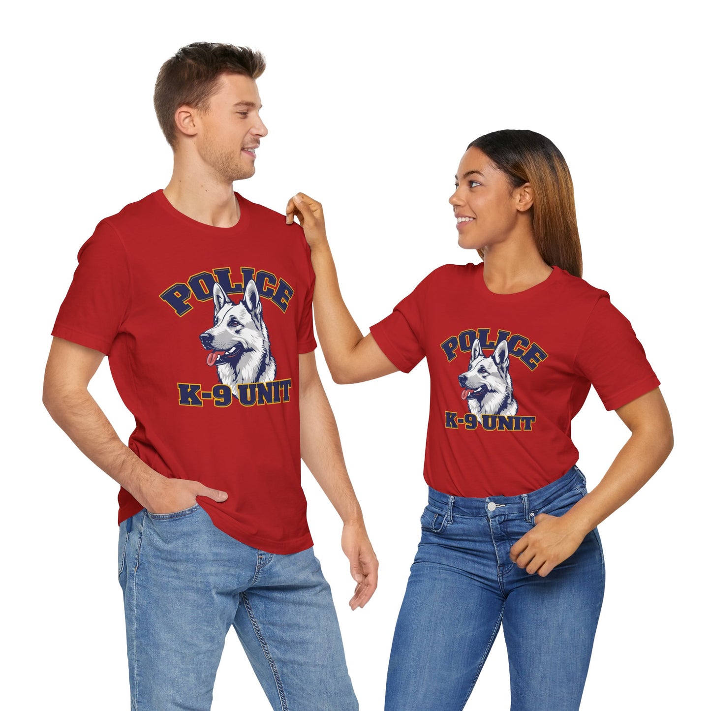 German Shepherd K-9 Unit Police Tee - Perfect for Dog Lovers, Police Fans