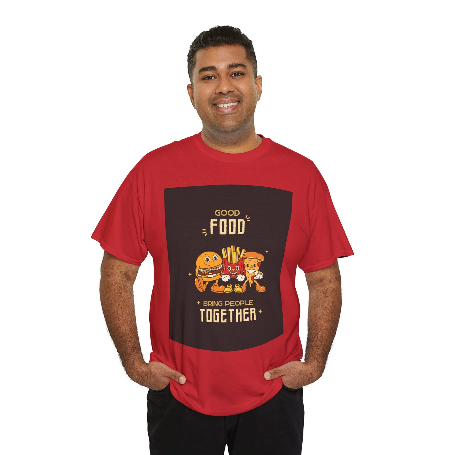 Good Food Unisex Tee | Fun Foodie Shirt, Gift for Food Lovers, Casual Wear, Kitchen Humor, BBQ Party