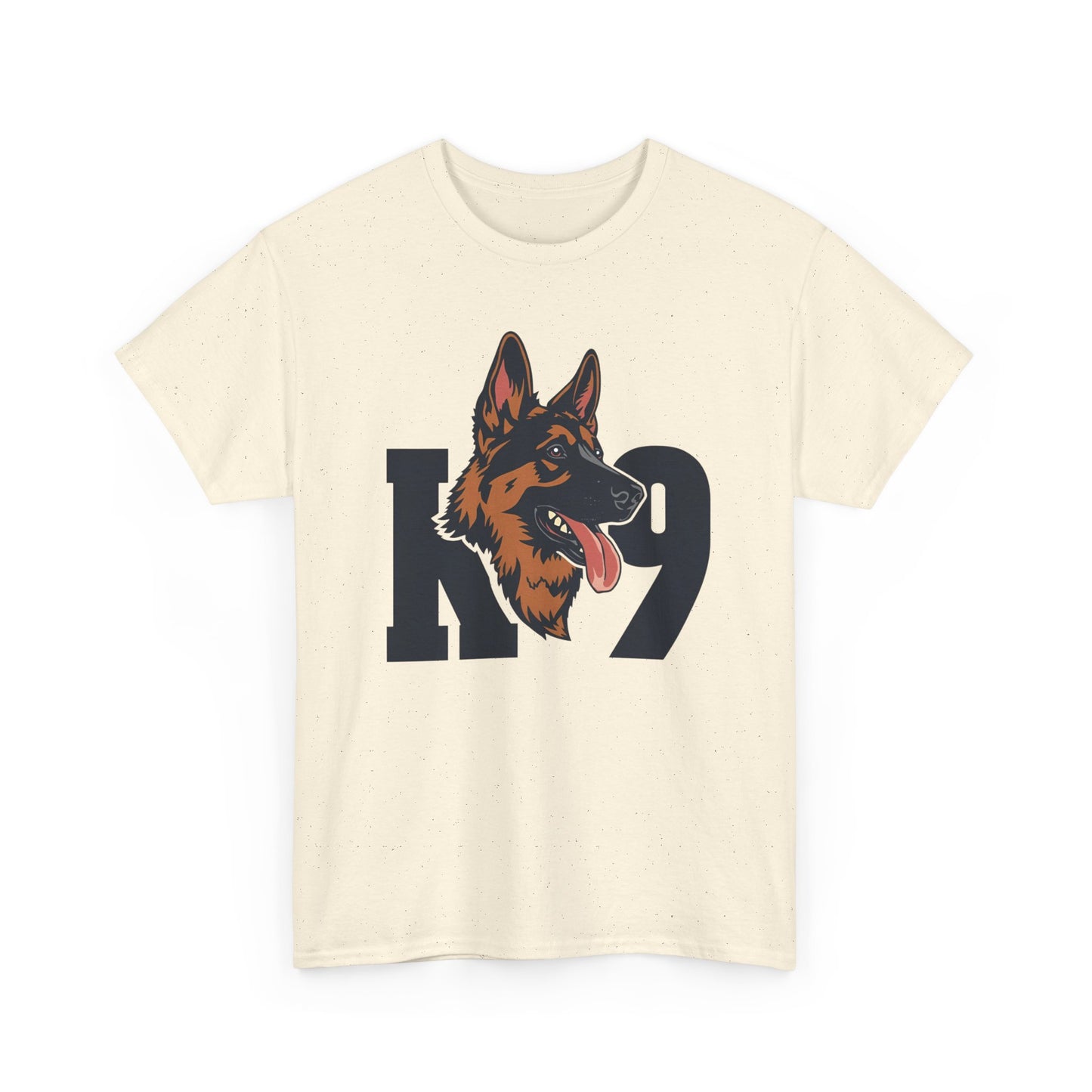 German Shepherd K9 Lover Unisex Heavy Cotton Tee | Dog Owner Gift, Dog Lover Apparel