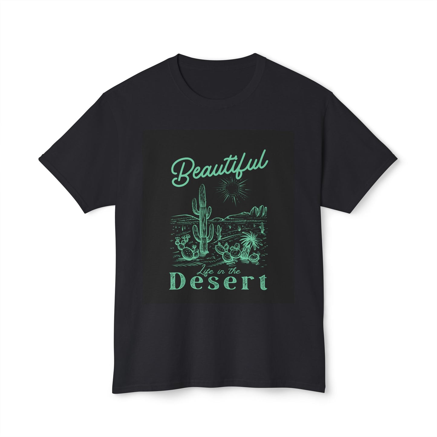 Beautiful Desert Unisex T-Shirt, Nature Lover Tee, Summer Vacation Apparel, Gift for Him/Her, Retro Graphic Shirt