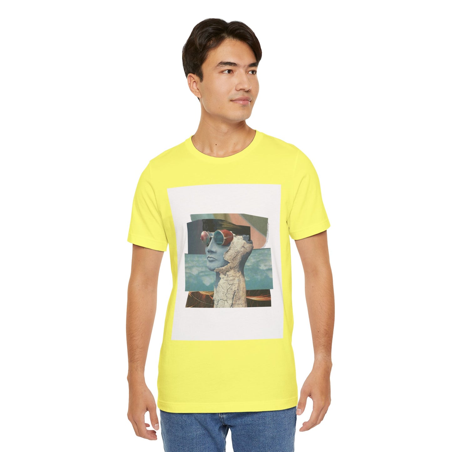 Retro Vibes Unisex Jersey Tee - Cool Graphic Shirt for Everyday Wear, Gift for Friends, Summer Style, Casual Hanging Out