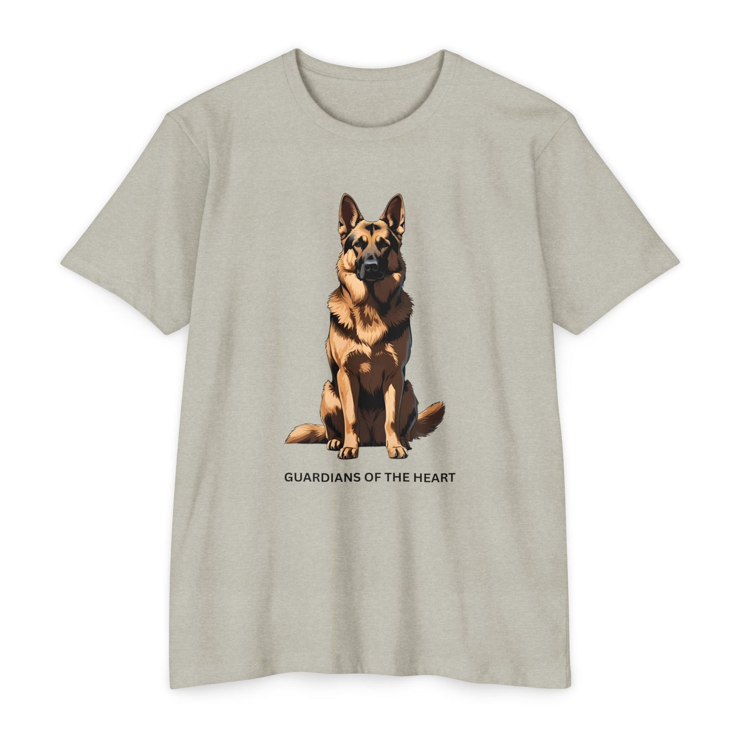 Guardians of the Heart German Shepherd T-Shirt, Unisex Dog Lover Tee, Gift for Pet Lovers, Casual Everyday Wear