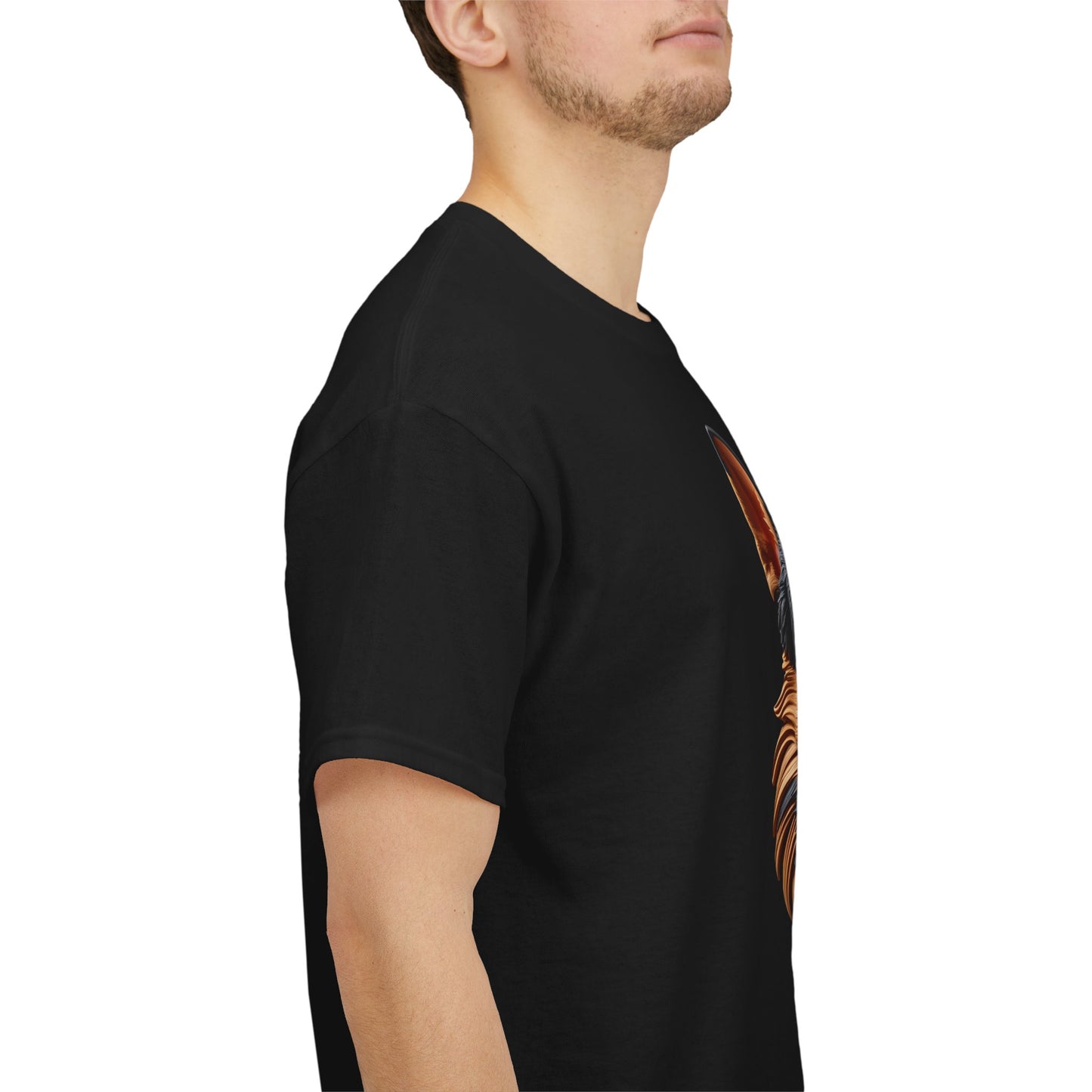 German Shepherd Lover Tee With 3D Design, Unisex Cotton Shirt, Dog T-Shirt, Pet Lovers Gift, Animal Enthusiast Apparel