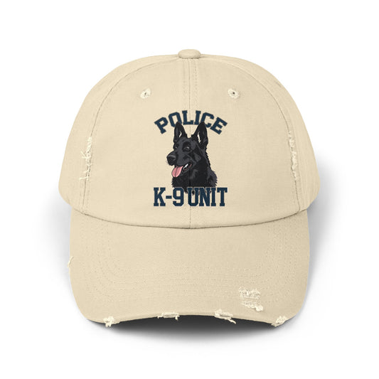Stylish Police K-9 Unit Cap Featuring German Shepherd, Police Hat for Dog Lovers, Unisex Everyday Wear, Perfect Gift for Law Enforcement, Pet Owners