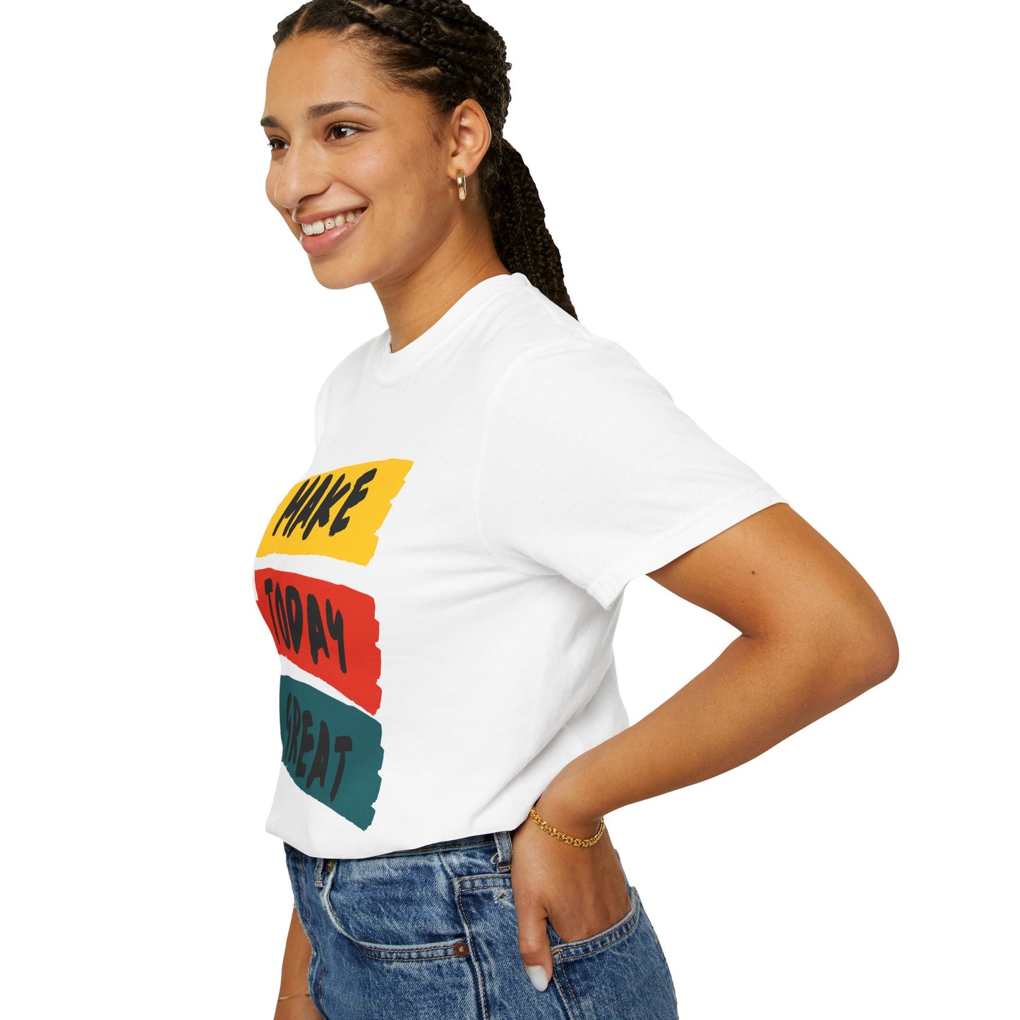 Motivational Unisex T-Shirt - Make Today Great, Casual Wear, Gifts for Her, Gifts for Him, Inspirational Tee, Everyday Comfort