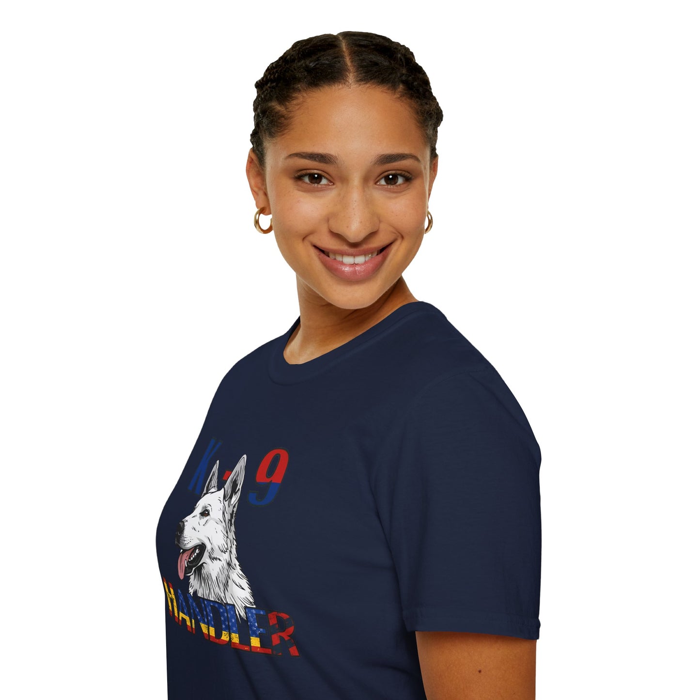German Shepherd K9 Handler T-Shirt, Police Dog Tee, Canine Enthusiast Apparel