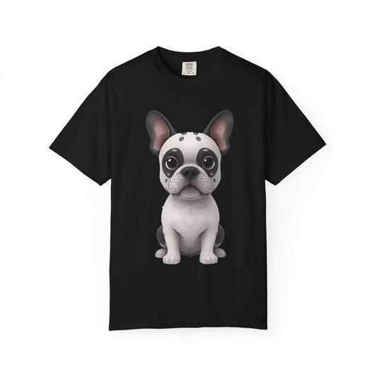 Cute 3D Design French Bulldog Unisex T-shirt, Animal Lover Gift
