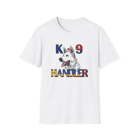German Shepherd K9 Handler T-Shirt, Police Dog Tee, Canine Enthusiast Apparel