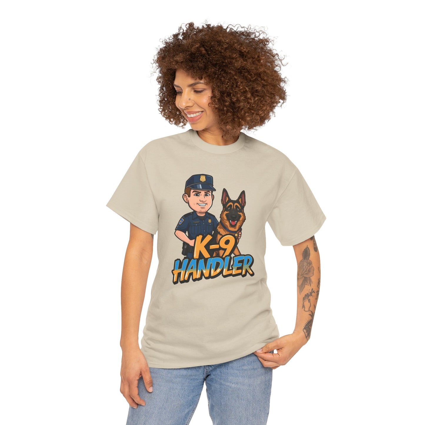 Funny K-9 Handler T-Shirt: The Ultimate Gift for Dog Lovers & Officers