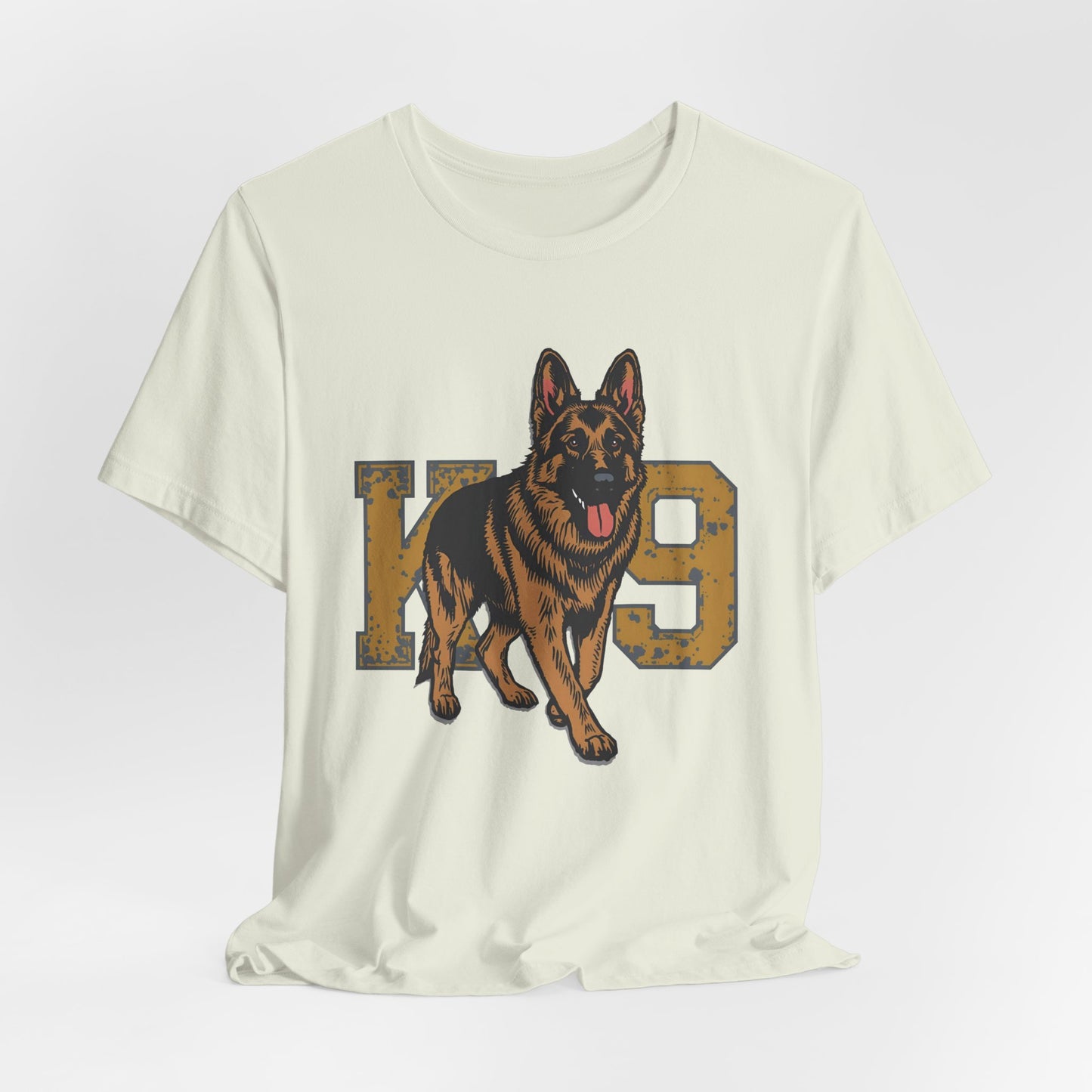 K9 Dog Lover German Shepherd Tee, Pet Owner Gift, Unisex Jersey Shirt