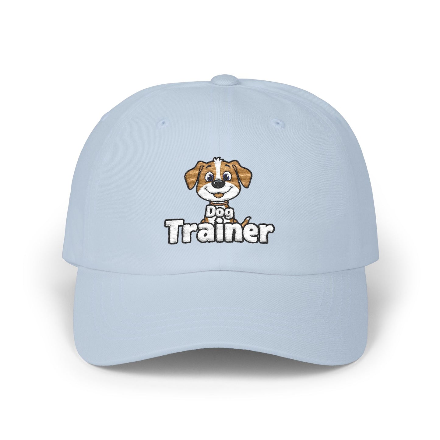 Embroidered Dog Trainer Classic Dad Cap Featuring a Cute Funny Dog  | Dog-themed Accessories