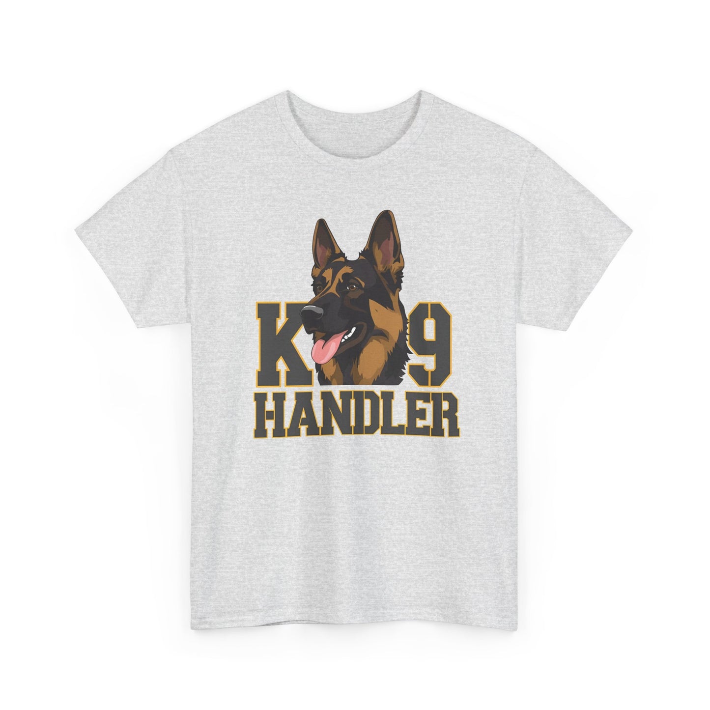 German Shepherd K9 Handler Tee, Perfect for Dog Lovers, Gift for Pet Owners, Unisex Cotton T-Shirt