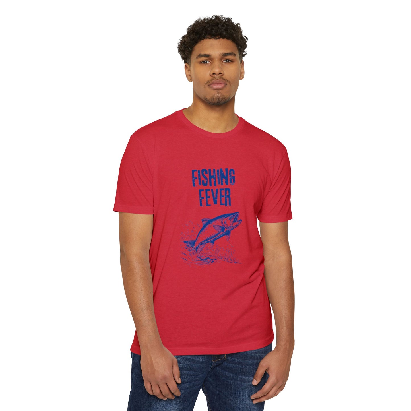 Fishing Fever Unisex T-Shirt, Casual Summer Tee, Gift for Fisherman, Outdoor Apparel, Fishing Enthusiast Top