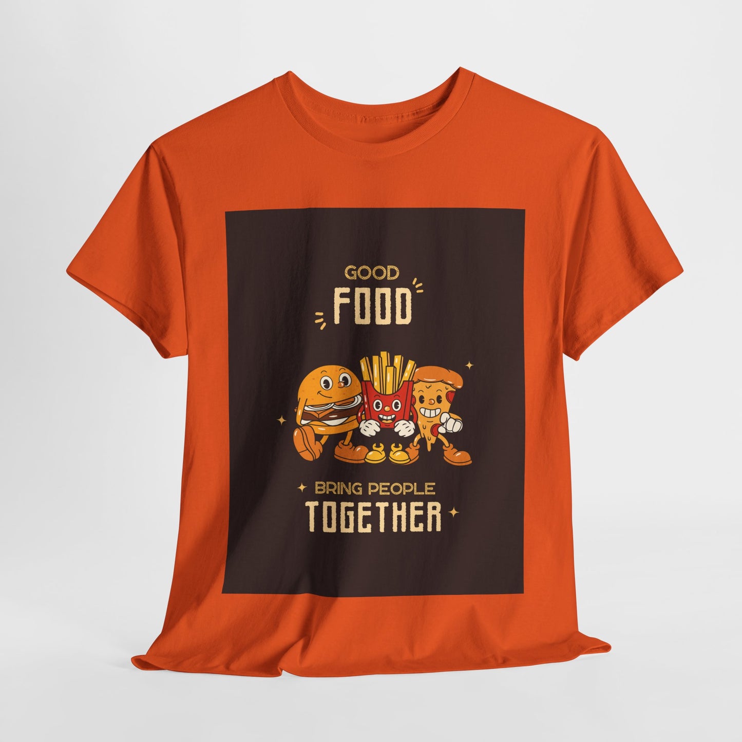 Good Food Unisex Tee | Fun Foodie Shirt, Gift for Food Lovers, Casual Wear, Kitchen Humor, BBQ Party