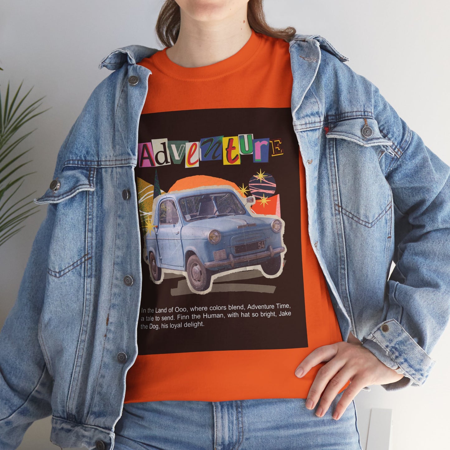 Adventure-Themed Unisex Cotton Tee, Retro Car Graphic Tee, Travel T-Shirt, Gift for Adventurers, Vintage Exploration Top