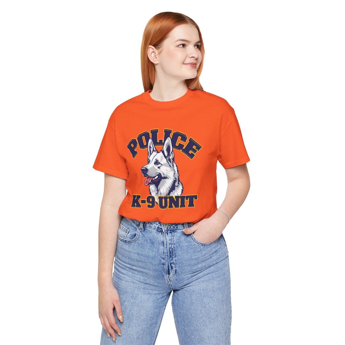 German Shepherd K-9 Unit Police Tee - Perfect for Dog Lovers, Police Fans