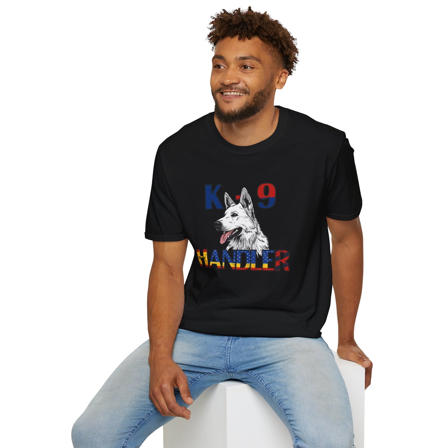German Shepherd K9 Handler T-Shirt, Police Dog Tee, Canine Enthusiast Apparel