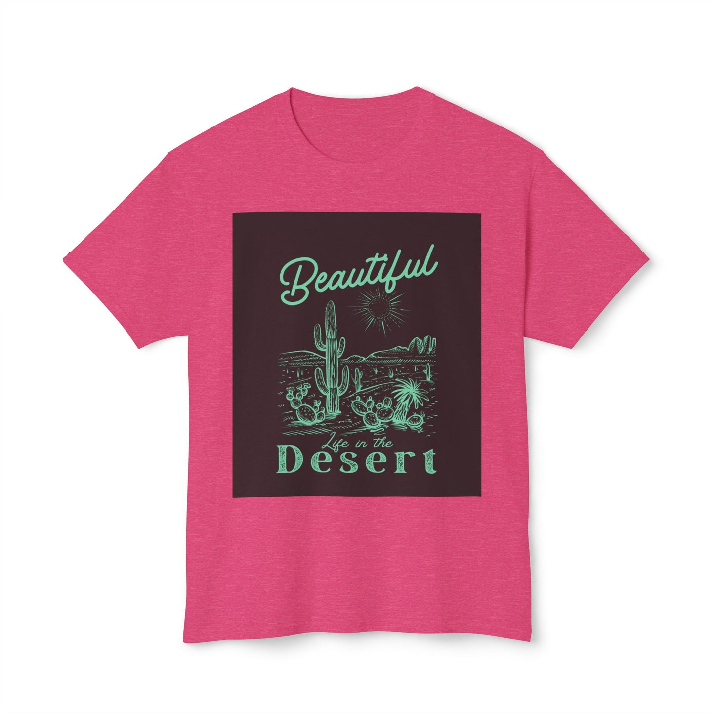Beautiful Desert Unisex T-Shirt, Nature Lover Tee, Summer Vacation Apparel, Gift for Him/Her, Retro Graphic Shirt