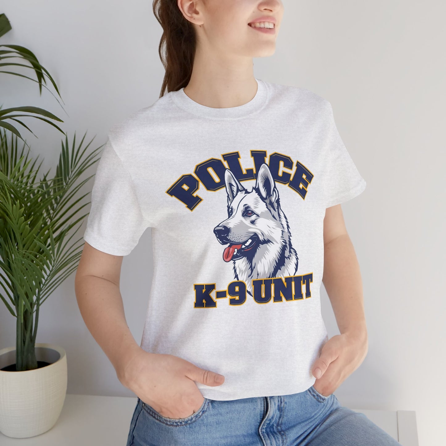 German Shepherd K-9 Unit Police Tee - Perfect for Dog Lovers, Police Fans