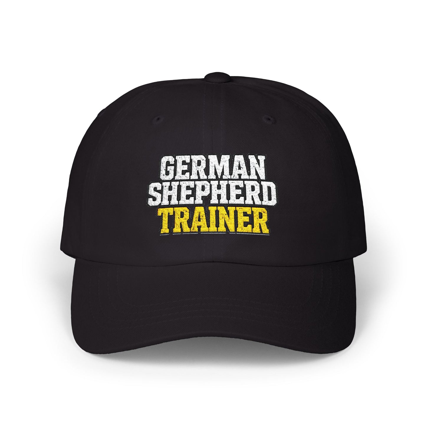 Embroidered German Shepherd Trainer Dad Cap | Perfect Gift for Dog Owners