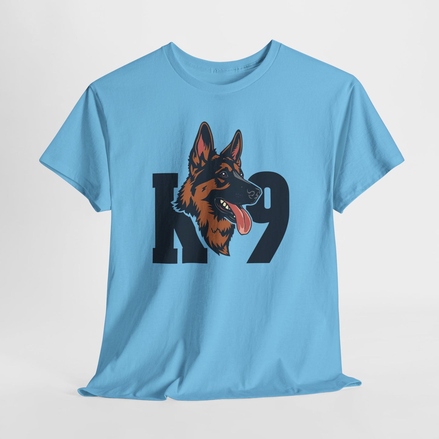 German Shepherd K9 Lover Unisex Heavy Cotton Tee | Dog Owner Gift, Dog Lover Apparel