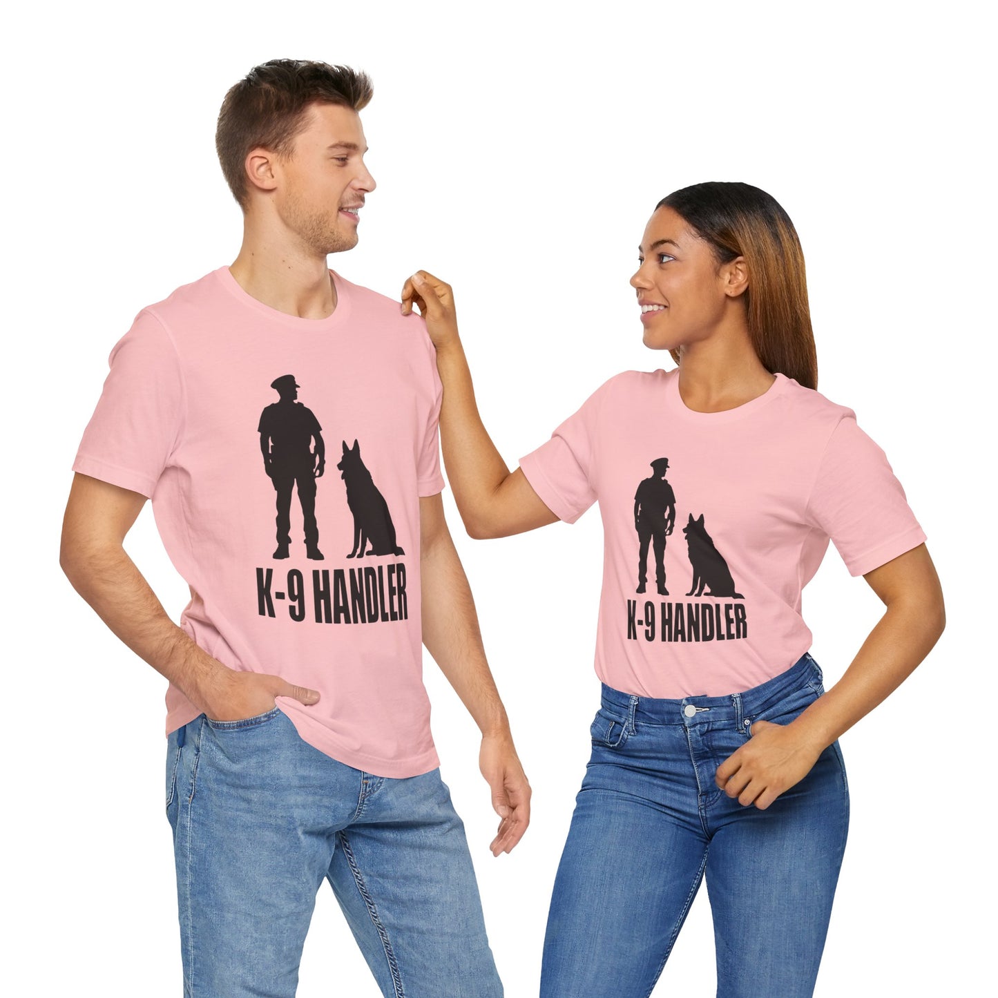 K9 Handler Unisex Tee, Dog Lover Gift, Pet Handler Shirt, Animal Advocate Apparel, Canine Enthusiast Top, Training Gear