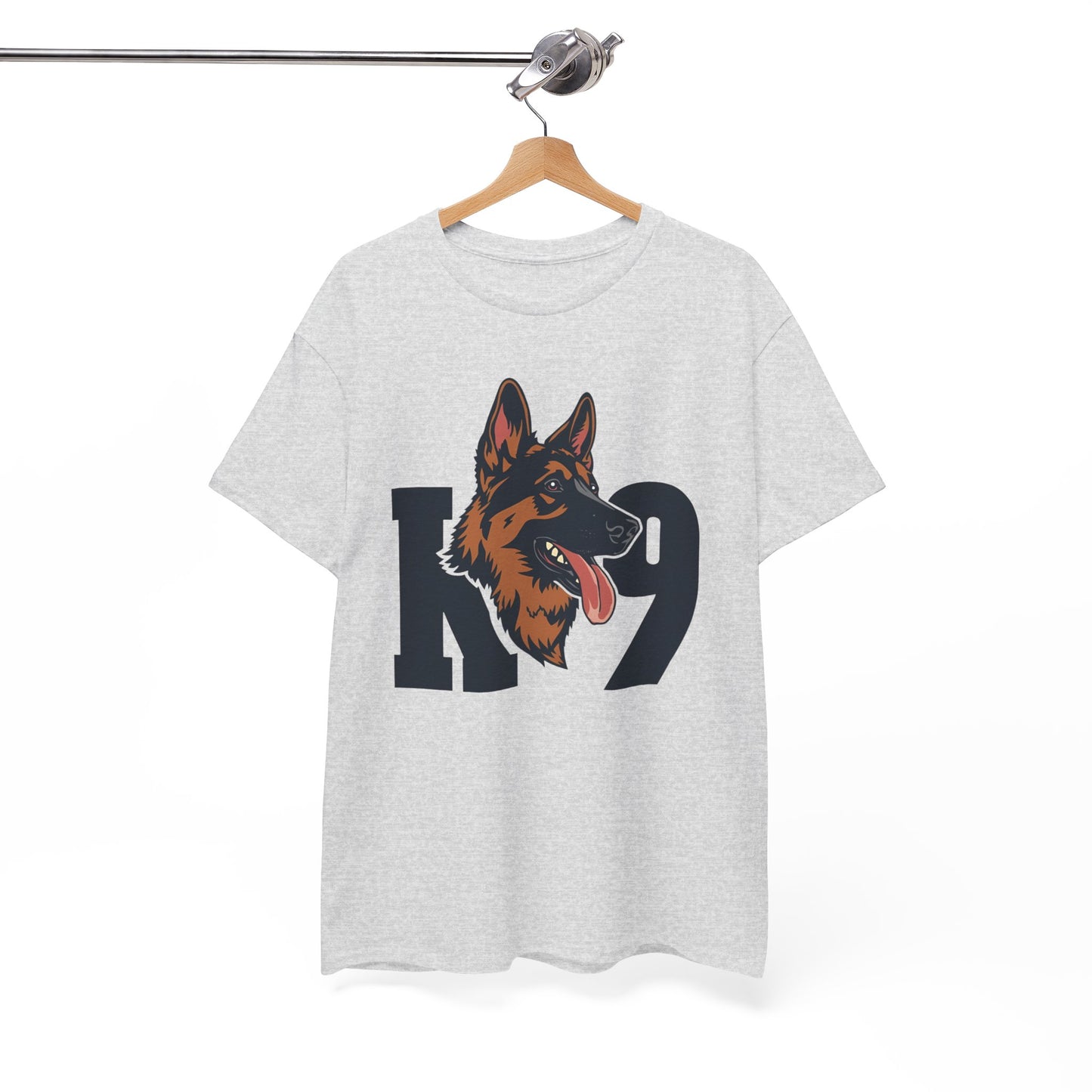 German Shepherd K9 Lover Unisex Heavy Cotton Tee | Dog Owner Gift, Dog Lover Apparel