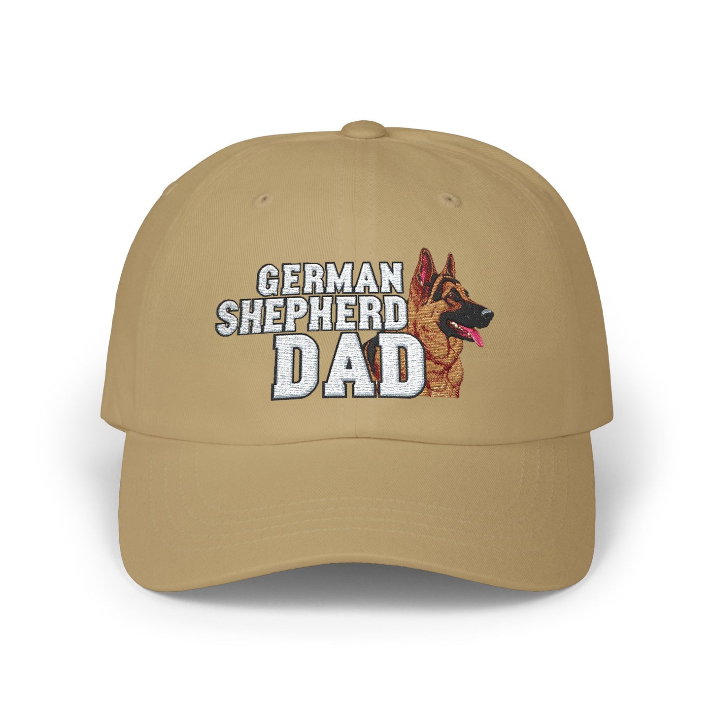 German Shepherd Embroidered Dad Cap - Classic Dad Hat for Dog Lovers