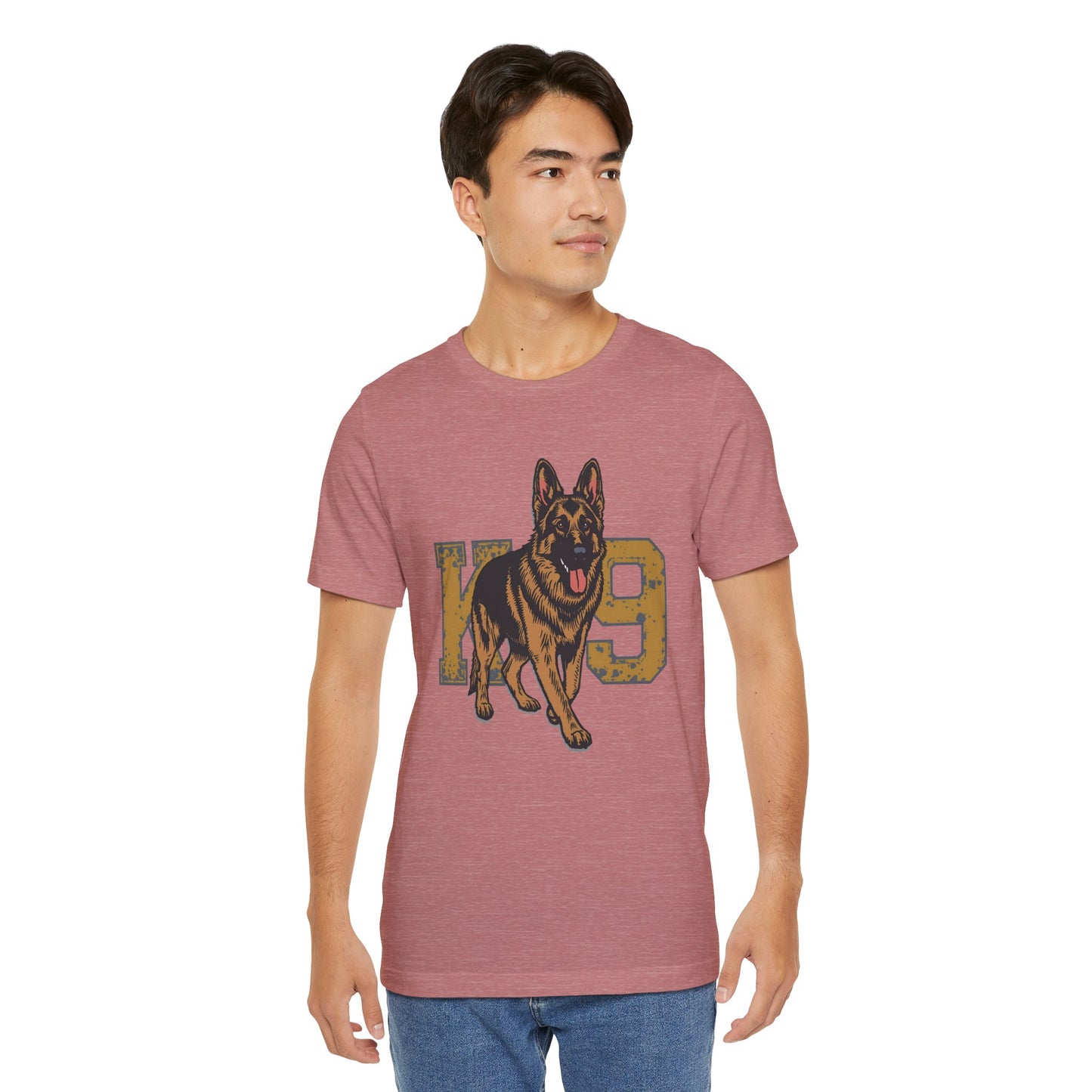 K9 Dog Lover German Shepherd Tee, Pet Owner Gift, Unisex Jersey Shirt