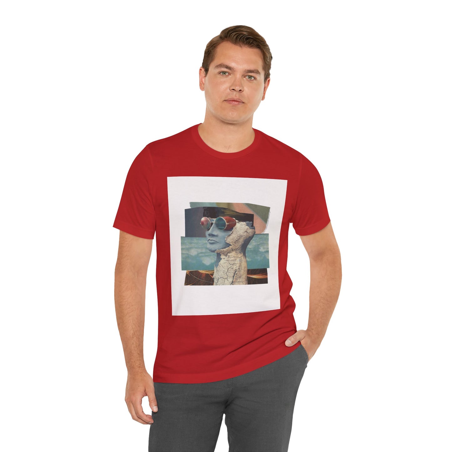 Retro Vibes Unisex Jersey Tee - Cool Graphic Shirt for Everyday Wear, Gift for Friends, Summer Style, Casual Hanging Out